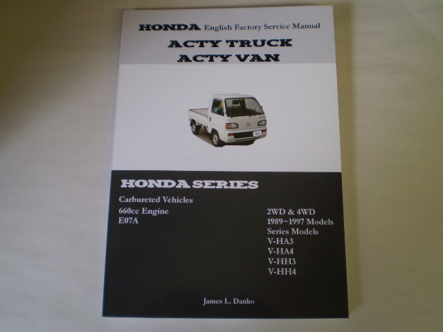 Honda acty manual